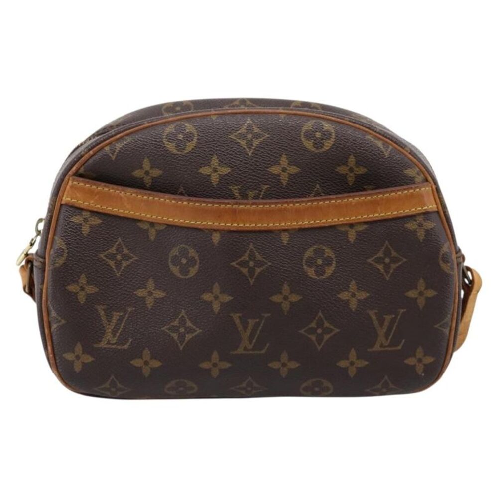 Louis Vuitton Blois Monogram Canvas Brown Canvas Shoulder Bag Bag